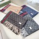 Replica Scialle/sciarpa classica cashmere Gucci 36 x 180 Grigio Imitazioni Replica Scialle/sciarpa classica cashmere Gucci 36 x 180 Grigio