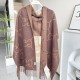 Replica Sciarpa reversibile Gucci GG cashmere marrone 50 x 190 Imitazioni Replica Sciarpa reversibile Gucci GG cashmere marrone 50 x 190
