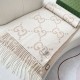 Replica Dettagli perfetti Sciarpa reversibile Gucci GG cashmere Rosa 50 x 190 Imitazioni Replica Dettagli perfetti Sciarpa reversibile Gucci GG cashmere Rosa 50 x 190