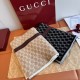 Replica Alta gamma falso Sciarpa reversibile cashmere a righe Gucci GG Web 30 x 180 Nero/marrone Imitazioni Replica Alta gamma falso Sciarpa reversibile cashmere a righe Gucci GG Web 30 x 180 Nero/marrone