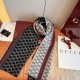 Replica Alta gamma falso Sciarpa reversibile cashmere a righe Gucci GG Web 30 x 180 Nero/marrone Imitazioni Replica Alta gamma falso Sciarpa reversibile cashmere a righe Gucci GG Web 30 x 180 Nero/marrone