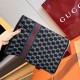 Replica Alta gamma falso Sciarpa reversibile cashmere a righe Gucci GG Web 30 x 180 Nero/marrone Imitazioni Replica Alta gamma falso Sciarpa reversibile cashmere a righe Gucci GG Web 30 x 180 Nero/marrone
