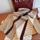 Replica Qualità da grande Scialle reversibile seta e lana Gucci con motivo a sella da equitazione 140 Nero Imitazioni Replica Qualità da grande Scialle reversibile seta e lana Gucci con motivo a sella da equitazione 140 Nero