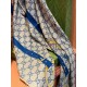 Replica Scialle reversibile Gucci seta e cashmere Modello di equitazione 140 01