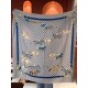 Replica Scialle reversibile Gucci seta e cashmere Modello di equitazione 140 01
