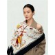 Replica Borsa falso Scialle reversibile Gucci in seta e cashmere con motivo GG 135 Rosso Imitazioni Replica Borsa falso Scialle reversibile Gucci in seta e cashmere con motivo GG 135 Rosso