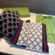 Replica Pari Sciarpa Gucci reversibile lana jacquard con motivo GG 30 x 180 03 Imitazioni Replica Pari Sciarpa Gucci reversibile lana jacquard con motivo GG 30 x 180 03
