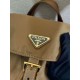Replica Zaino Prada medio Re-Nylon con marsupio 1BZ811 Marrone Imitazioni Replica Zaino Prada medio Re-Nylon con marsupio 1BZ811 Marrone