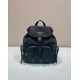 Replica Zaino Prada medio Re-Nylon con marsupio 1BZ811 Nero