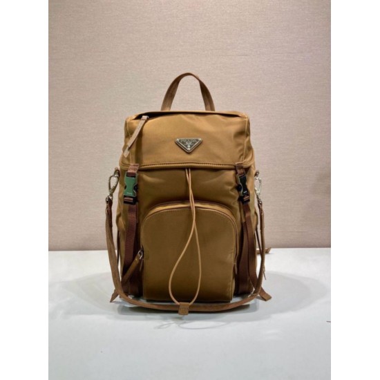 Replica Zaino Prada Re-Nylon 1BZ039 Marrone Imitazioni Replica Zaino Prada Re-Nylon 1BZ039 Marrone