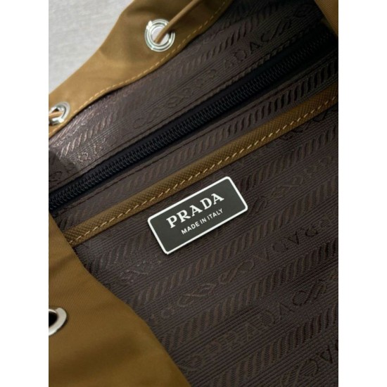 Replica Zaino Prada Re-Nylon 1BZ039 Marrone Imitazioni Replica Zaino Prada Re-Nylon 1BZ039 Marrone