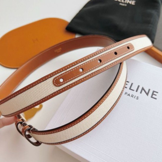 Replica Cintura Celine Triomphe Media 25mm Marrone Imitazioni Replica Cintura Celine Triomphe Media 25mm Marrone