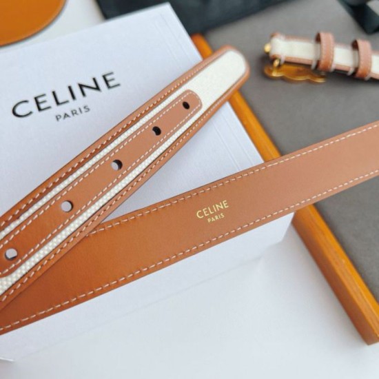 Replica Cintura Celine Triomphe Media 25mm Marrone Imitazioni Replica Cintura Celine Triomphe Media 25mm Marrone