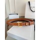 Replica Alta gamma Cintura Vivienne Celine Medium 25mm in pelle di vitello naturale Marrone Imitazioni Replica Alta gamma Cintura Vivienne Celine Medium 25mm in pelle di vitello naturale Marrone