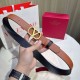 Replica Cintura reversibile con logo VLogo Valentino Garavani 30mm Marrone/Nero Imitazioni Replica Cintura reversibile con logo VLogo Valentino Garavani 30mm Marrone/Nero