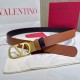 Replica Cintura reversibile con logo VLogo Valentino Garavani 30mm Marrone/Nero Imitazioni Replica Cintura reversibile con logo VLogo Valentino Garavani 30mm Marrone/Nero