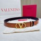 Replica Cintura reversibile con logo VLogo Valentino Garavani 30mm Marrone/Nero Imitazioni Replica Cintura reversibile con logo VLogo Valentino Garavani 30mm Marrone/Nero