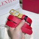 Replica Cintura reversibile con logo VLogo Valentino Garavani 30mm Rosso/Nero Imitazioni Replica Cintura reversibile con logo VLogo Valentino Garavani 30mm Rosso/Nero