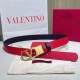 Replica Cintura reversibile con logo VLogo Valentino Garavani 30mm Rosso/Nero Imitazioni Replica Cintura reversibile con logo VLogo Valentino Garavani 30mm Rosso/Nero