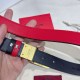 Replica Cintura reversibile con logo VLogo Valentino Garavani 30mm Rosso/Nero Imitazioni Replica Cintura reversibile con logo VLogo Valentino Garavani 30mm Rosso/Nero