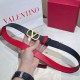 Replica Cintura reversibile con logo VLogo Valentino Garavani 30mm Rosso/Nero Imitazioni Replica Cintura reversibile con logo VLogo Valentino Garavani 30mm Rosso/Nero