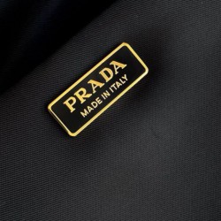 Replica Borsa tote media Prada Explore nappa 1BG596 Nero