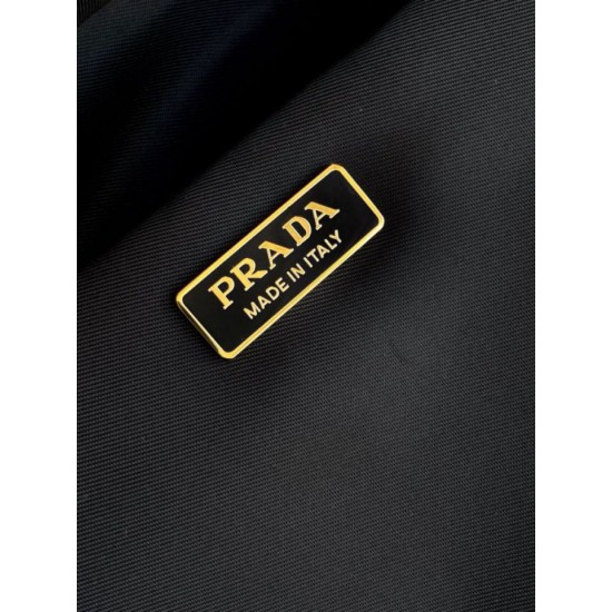 Replica Borsa tote media Prada Explore nappa 1BG596 Nero Imitazioni Replica Borsa tote media Prada Explore nappa 1BG596 Nero