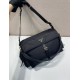 Replica Borsa a spalla grande Prada Explore con patta in nappa 1BD391 Nero Imitazioni Replica Borsa a spalla grande Prada Explore con patta in nappa 1BD391 Nero