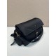 Replica Borsa a spalla grande Prada Explore con patta in nappa 1BD391 Nero Imitazioni Replica Borsa a spalla grande Prada Explore con patta in nappa 1BD391 Nero