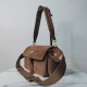 Replica Borsa a tracolla media Prada Explore con patta scamosciata Marrone Imitazioni Replica Borsa a tracolla media Prada Explore con patta scamosciata Marrone