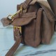 Replica Borsa a tracolla media Prada Explore con patta scamosciata Marrone Imitazioni Replica Borsa a tracolla media Prada Explore con patta scamosciata Marrone