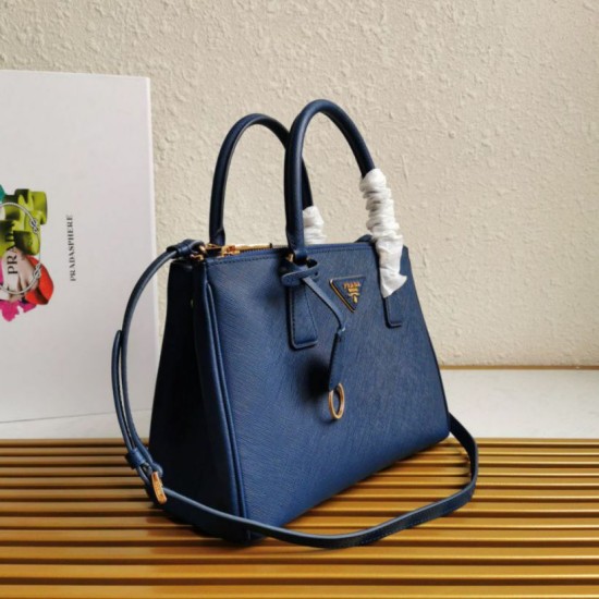 Replica Borsa a mano Prada Galleria Saffiano piccola/media/grande Blu Imitazioni Replica Borsa a mano Prada Galleria Saffiano piccola/media/grande Blu