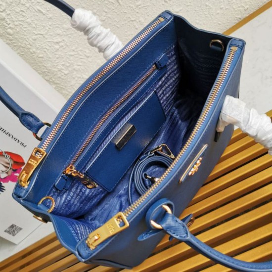Replica Borsa a mano Prada Galleria Saffiano piccola/media/grande Blu Imitazioni Replica Borsa a mano Prada Galleria Saffiano piccola/media/grande Blu