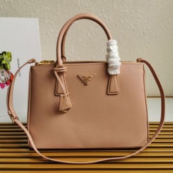 Replica Borse  Alta Qualità a mano Prada Galleria Saffiano piccola/media/grande rosa chiaro