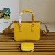 Replica Borsa a mano Prada Galleria Saffiano piccola/media/grande Giallo Imitazioni Replica Borsa a mano Prada Galleria Saffiano piccola/media/grande Giallo
