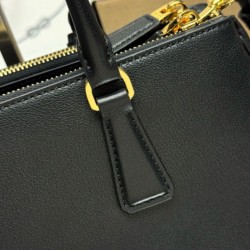 Replica Borsa tote media Prada Galleria Saffiano 1BA457 nero