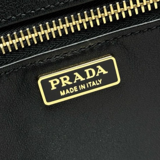 Replica Borsa tote media Prada Galleria Saffiano 1BA457 nero Imitazioni Replica Borsa tote media Prada Galleria Saffiano 1BA457 nero