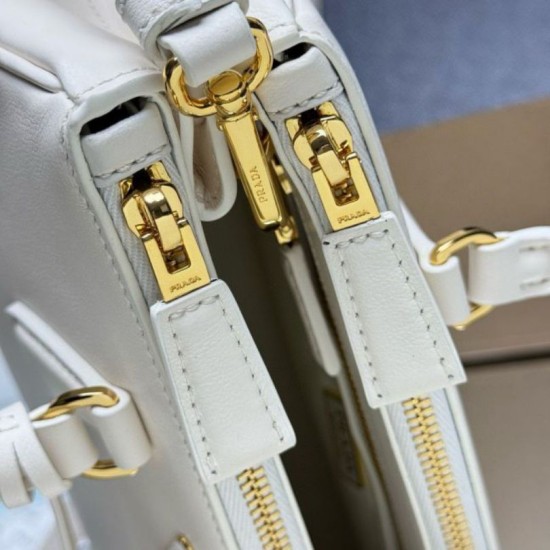Replica Borsa tote media Prada Galleria Saffiano 1BA457 Bianco Imitazioni Replica Borsa tote media Prada Galleria Saffiano 1BA457 Bianco