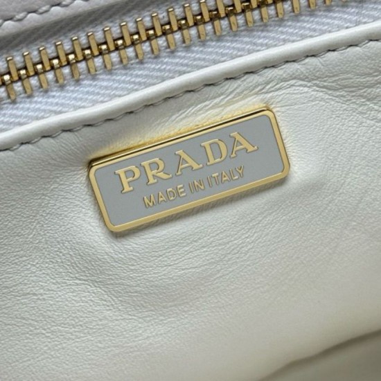 Replica Borsa tote media Prada Galleria Saffiano 1BA457 Bianco Imitazioni Replica Borsa tote media Prada Galleria Saffiano 1BA457 Bianco