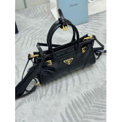 Borsa a mano Prada Bonnie mini 1BA486 Nero Borsa a mano Prada Bonnie mini 1BA486 Nero