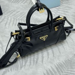 Replica Borsa a mano Prada Bonnie mini 1BA486 Nero Imitazioni Replica Borsa a mano Prada Bonnie mini 1BA486 Nero