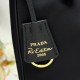 Replica Borsa hobo mini Prada Re-Edition 2005 Re-Nylon Saffiano 1N204M Nero