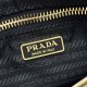 Replica Borsa hobo mini Prada Re-Edition 2005 Re-Nylon Saffiano 1N204M Nero
