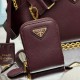 Replica Borsa a mano/borsa hobo Saffiano Prada Re-Edition 2005 Borgogna Imitazioni Replica Borsa a mano/borsa hobo Saffiano Prada Re-Edition 2005 Borgogna