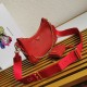 Replica borse griffate a mano/borsa hobo Saffiano Prada Re-Edition 2005 Rosso Imitazioni Replica borse griffate a mano/borsa hobo Saffiano Prada Re-Edition 2005 Rosso