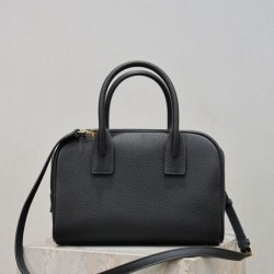 Replica Bora Pari a mano piccola Sac De Jour Boston YSL Saint Laurent nera grana