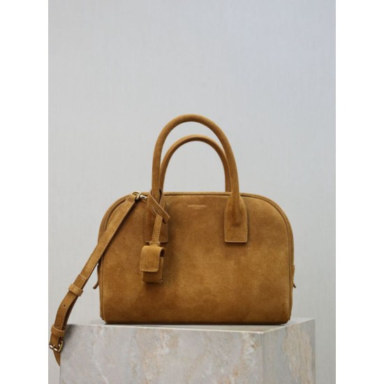 Replica Borse a mano piccola Sac De Jour Boston YSL Saint Laurent nera scamosciato Imitazioni Replica Borse a mano piccola Sac De Jour Boston YSL Saint Laurent nera scamosciato