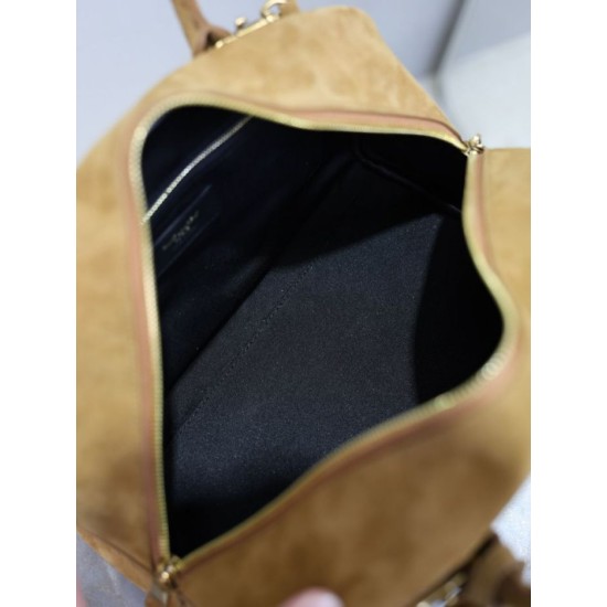 Replica Borse a mano piccola Sac De Jour Boston YSL Saint Laurent nera scamosciato Imitazioni Replica Borse a mano piccola Sac De Jour Boston YSL Saint Laurent nera scamosciato