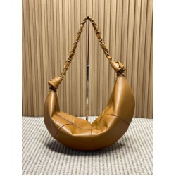 Borse a tracolla YSL Saint Laurent Amalia Hobo marrone