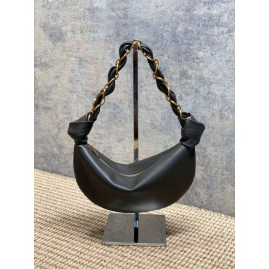 Replica Borse mini hobo Amalia YSL Saint Laurent Nero Imitazioni Replica Borse mini hobo Amalia YSL Saint Laurent Nero